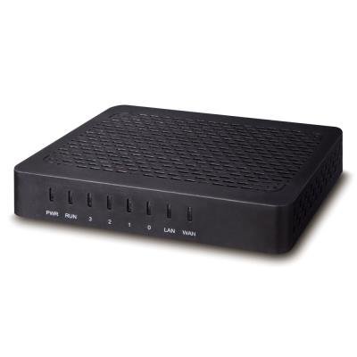 Planet VGW-420FS VoIP gateway, 4x FXS, SIP, CallerID, Fax, Hotline, firewall, SNMP, SSH/TLS, QoS