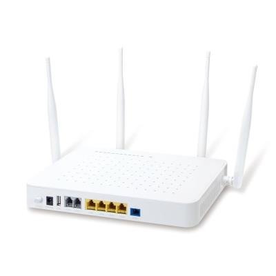 PLANET GPON/GEPON ONU 2.5G, 4x 1Gb RJ45, WiFi 802.11ac 1.2Gb, 2x FXS, USB