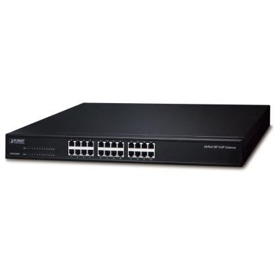 Planet VGW-2420FS VoIP gateway, 24x FXS, SIP, CallerID, Fax, Hotline, firewall, SNMP, SSH/TLS, QoS