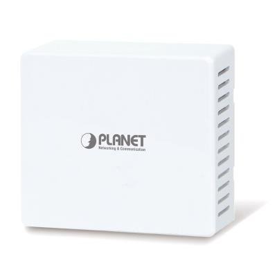 Planet WDAP-W1200E, AP 2,4/5GHz 802.11ac (1,2Gb/s), 4x 2dBi, 3x 1Gb, VLAN, multi-SSID, 128 klientů, PoE, montáž do stěny