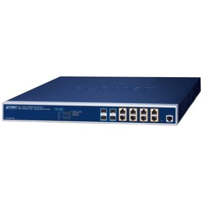 Planet XGS-6320-8UP4X L3 switch, 8x10Gb, 4x10Gb SFP+, 8x PoE 802.3bt 420W, 0~50°C , QoS