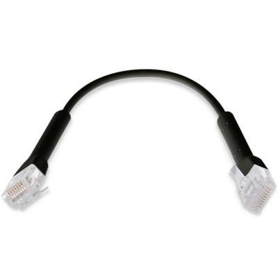 Ubiquiti UniFi Ethernet Patch Cable - length 220 mm, Cat6, black