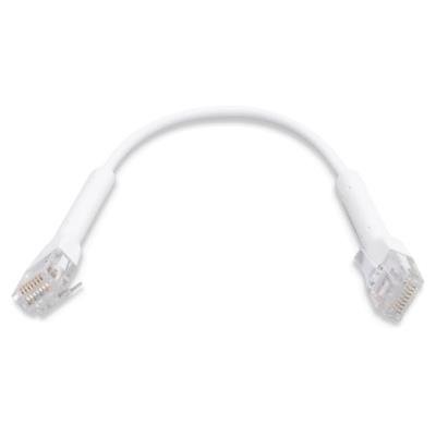 Ubiquiti UniFi Ethernet Patch Kabel 0,22m bílý