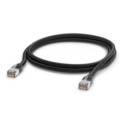 Ubiquiti UniFi patch cable outdoor - STP, Cat5e, black, length 2 m
