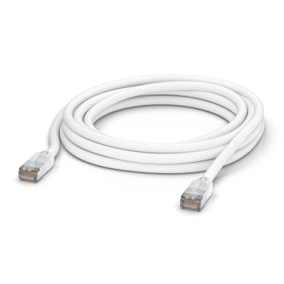 Ubiquiti UISP patch cable outdoor - venkovní STP, Cat5e, bílý, délka 5 m