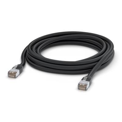 Ubiquiti UISP patch cable outdoor - STP, Cat5e, black, length 5 m