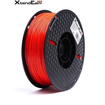 XtendLan filament TPU červený (průhledný)