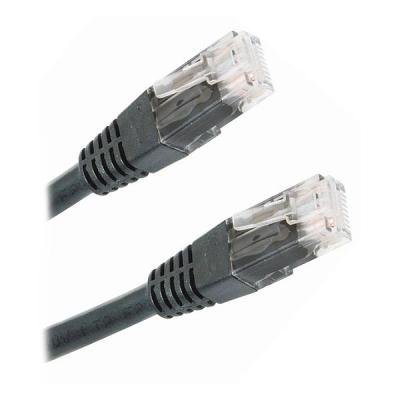 Patch kabel XtendLan Cat 5e UTP 0,5m černý