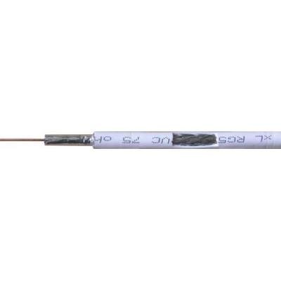 XtendLan Koaxiální kabel xl-RG 59SW (75 Ohm) PVC, 1m, balení 100m, 0.65mm