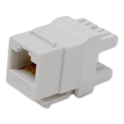 XtendLan Keystone jack RJ45, narážecí, CAT6, UTP, 180°, narážení zezadu