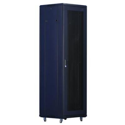 XtendLan 42U/600x1000 stojanový, černý, perforované dveře a záda