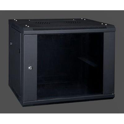 XtendLan 22U/600x550, na zeď, dvoudílný, skleněné dveře