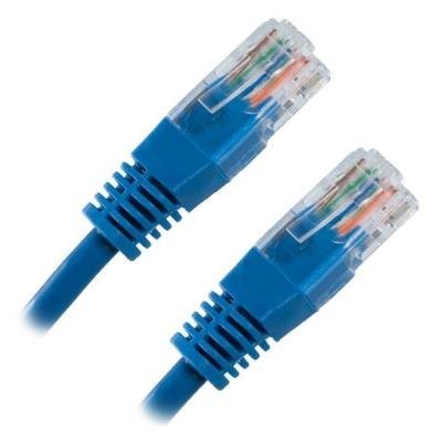 Patch kabel Cat 6 UTP 1m - modrý