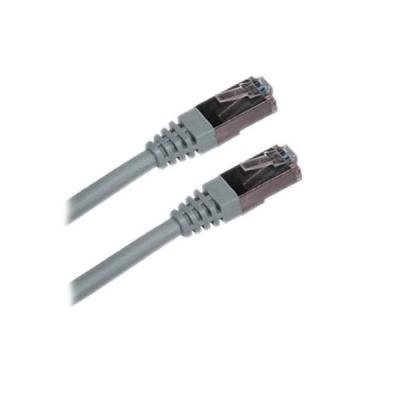 Patch cable Cat 6A SFTP LSFRZH 0,5m - grey