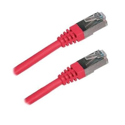 Patch kabel XtendLan Cat 5e FTP 1m červený