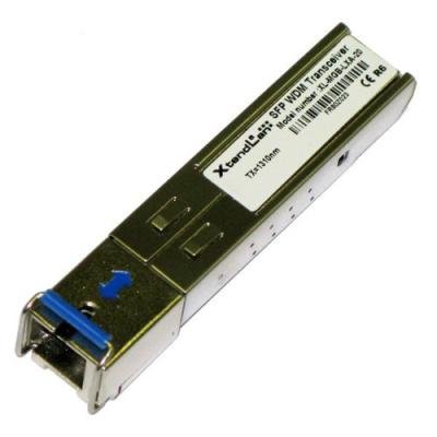 mini GBIC SFP, SC, 1000Base-LX, 20km, WDM, TX1310nm/RX1550nm, SM i MM, HP kompatibilní