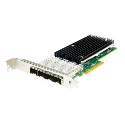 PCI-E síťová karta, 4x 10Gbps SFP+, Intel X710, PCI-E x8