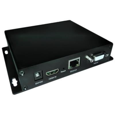 IP HD enkoder, realtime, 1x HDMI in, audio in, H.264/H.265, TS stream, ONVIF