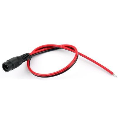 Napájecí kabel/pigtail s jedním konektorem (jack 2,1mm samice) ke zdroji, 30cm