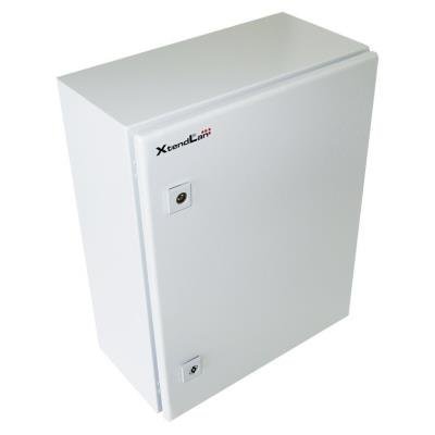 XtendLan Rozvaděč 380x210x600, IP66, šedý, montážní deska