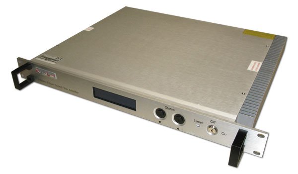 ROZBALENÉ - Optický zesilovač EDFA pro CATV, 1550nm, 1 kanál, 24dBm, LAN/SNMP, 230V AC a 48V DC - výprodej