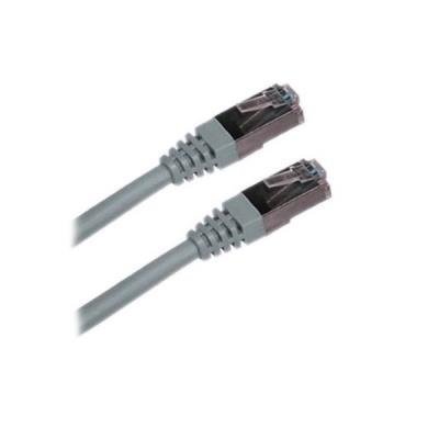 Patch kabel Cat 6A SFTP LSFRZH 0,3m - šedý