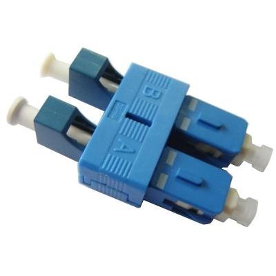 Kabelová přechodka z kabelu SC/PC do konektoru LC/PC, SC samice/LC samec, single mode, duplex
