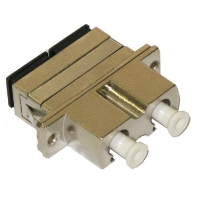 SC-LC duplex adapter, /PC, metalický, na kabel a do optických rozvaděčů, SM i MM