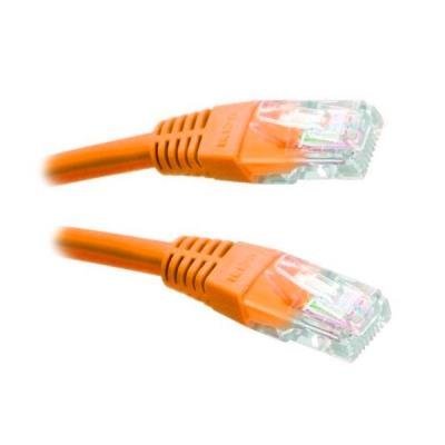 Patch kabel Cat 5e UTP 1m - oranžový