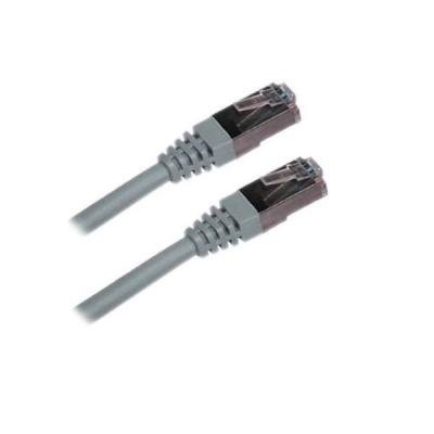 Patch kabel XtendLan S/FTP Cat 6A 15m šedý