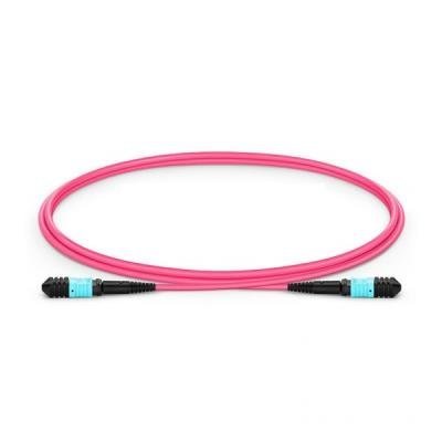 XtendLan FO patch MPO(f)-MPO(f), 1m, OM4, 12/12, kabel kulatý 3mm, křížený (Type B)