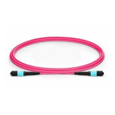 XtendLan FO patch MPO(f)-MPO(f), 2m, OM4, 12/12, kabel kulatý 3mm, přímý (Type A)