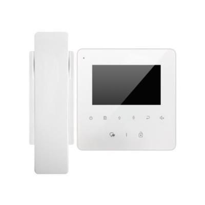 OPRAVENÉ - XtendLan Bytový monitor se sluchátkem 2-drát D2/ LCD 4,3"/ CZ menu/ bílý