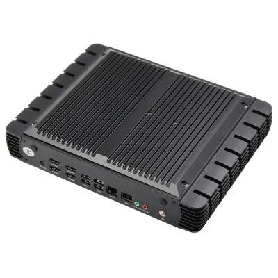 XtendLan MiniPC, Intel i3-1215U, So-DIMM, 4x HDMI, 2x LAN, 6x USB 2.0/3.0, TDP 15W, fanless