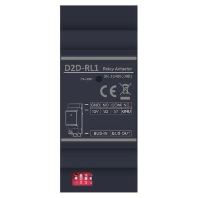 XtendLan digital 2-drát modul ovládání 1 spínače (2. zámek nebo světlo), 1x relé 300VAC/DC