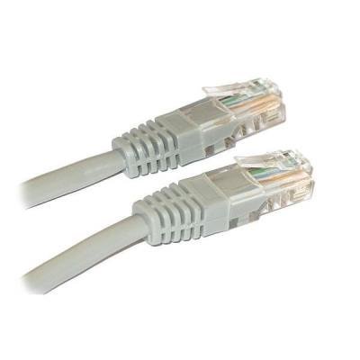 XtendLan Patch kabel Cat 6 UTP LS0H 0,5m - šedý