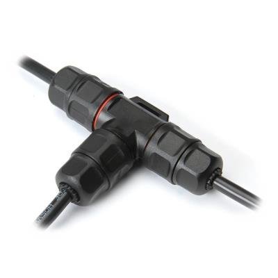 XtendLan T connector, for wires up to 2.75mm diameter, waterproof, cable installation 5.5mm to 8.5mm (diameter)