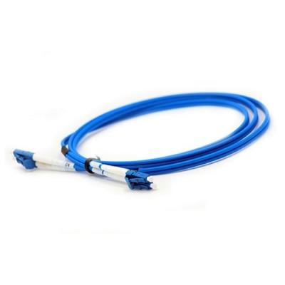 XtendLan FO patch LC-LC 3m 50/125 duplex, LS0H, OM4, armovaný kabel kulatý 3mm