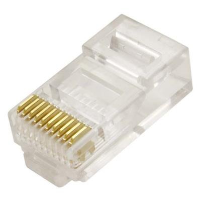 XtendLan Konektor RJ50 (RJ69) (10/10) nestíněný, na kulatý kabel (lanko)