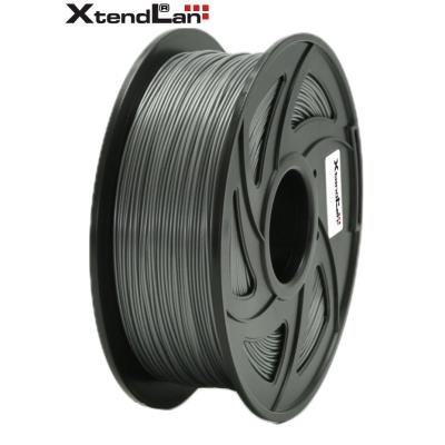 XtendLAN PLA filament 1,75mm šedý 1kg