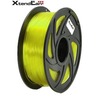 XtendLan filament PLA průhledný žlutý