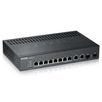 ZyXEL GS2220-10 8-port GbE L2 switch, GbE Uplink, 1 year NCC Pro pack license bundled