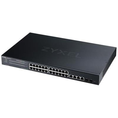 ZyXEL XMG1930-30, 24-port 2.5GbE Smart Managed Layer 2 Switch with 4 10GbE and 2 SFP+ Uplink