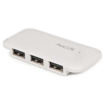 USB hub NGS IHUB4 bílý