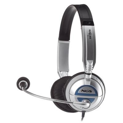 Headset NGS MSX6 PRO stříbrný