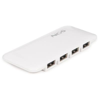 USB hub NGS IHUB7 bílý
