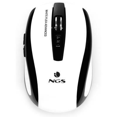 Myš NGS FLEA ADVANCED bílá