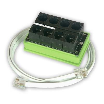 Splitter of DS18B20 sensors for LAN controller