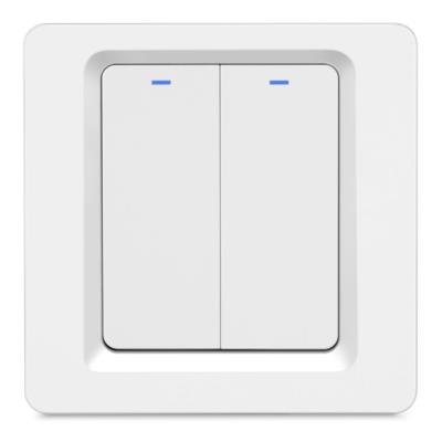 Solarmi DS102 Wi-Fi switch, 2 gang, TASMOTA