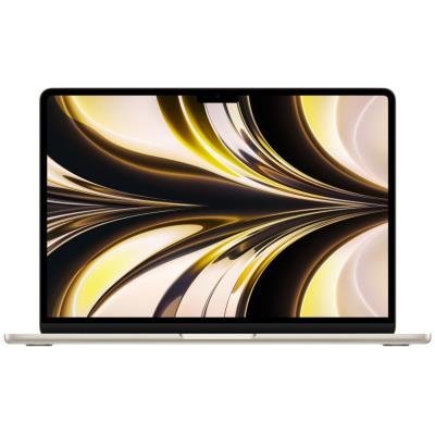 Apple MacBook Air 13'',M2 chip with 8-core CPU and 8-core GPU, 256GB,8GB RAM - Starlight